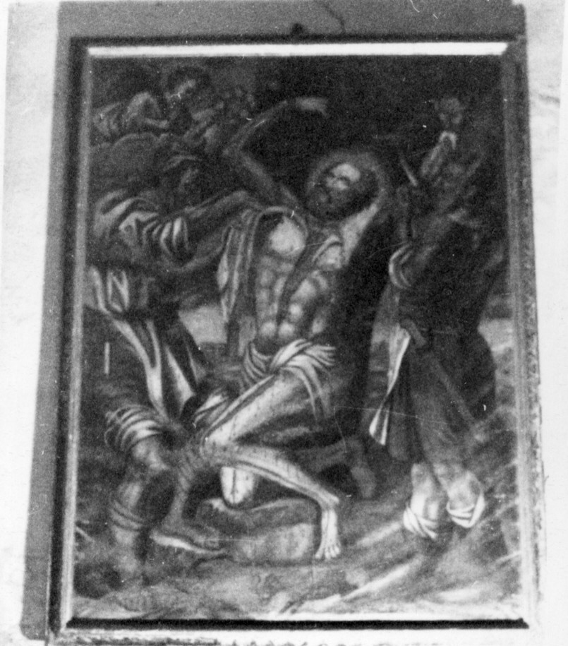 martirio di San Bartolomeo (dipinto) di Cano Antonio (sec. XIX)