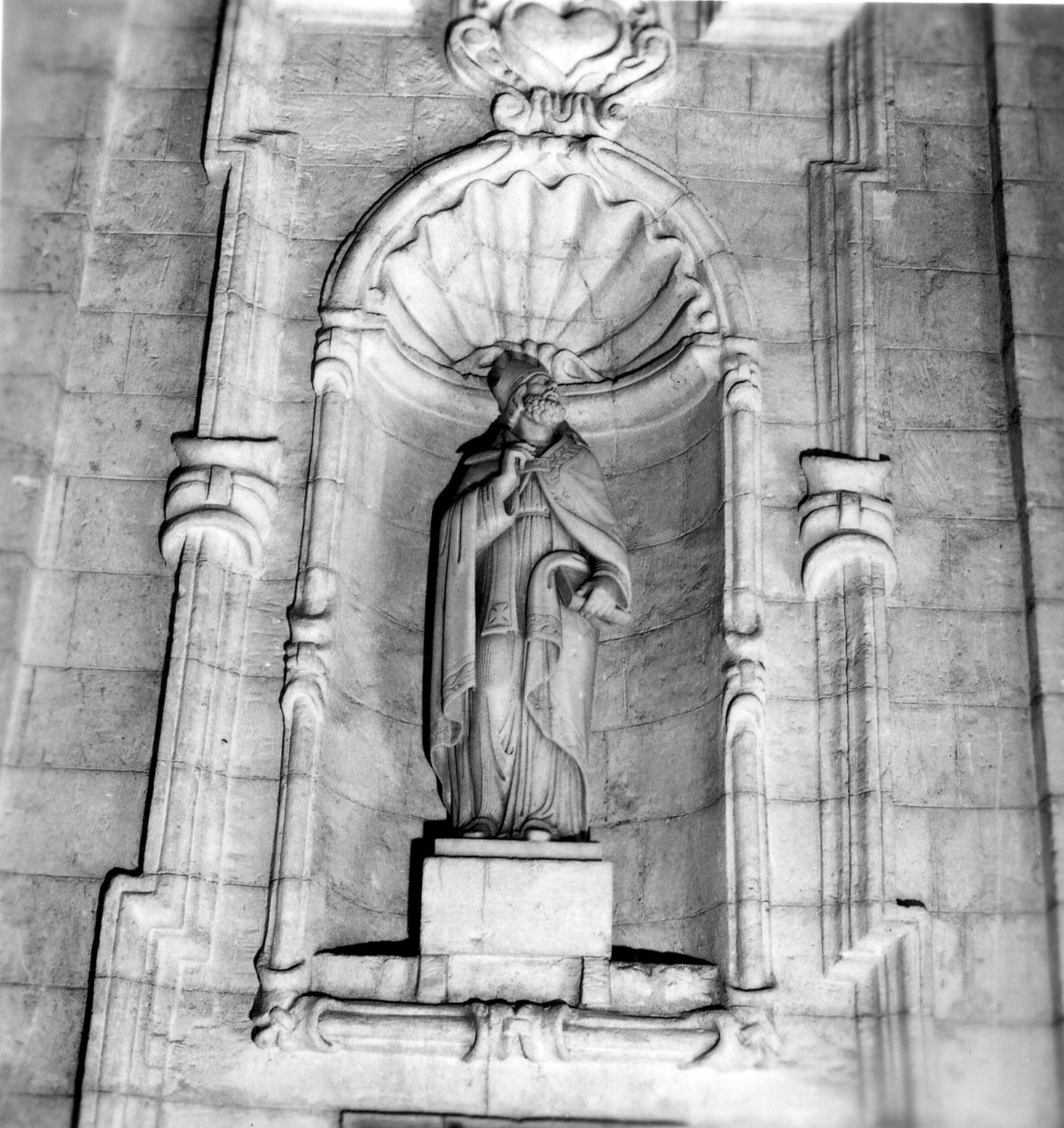 San Narciso Vescovo (scultura) di Gaggini Giuseppe Quarto (sec. XIX)