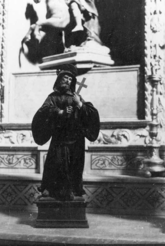 San Francesco di Paola (scultura) - ambito italiano (sec. XVIII)