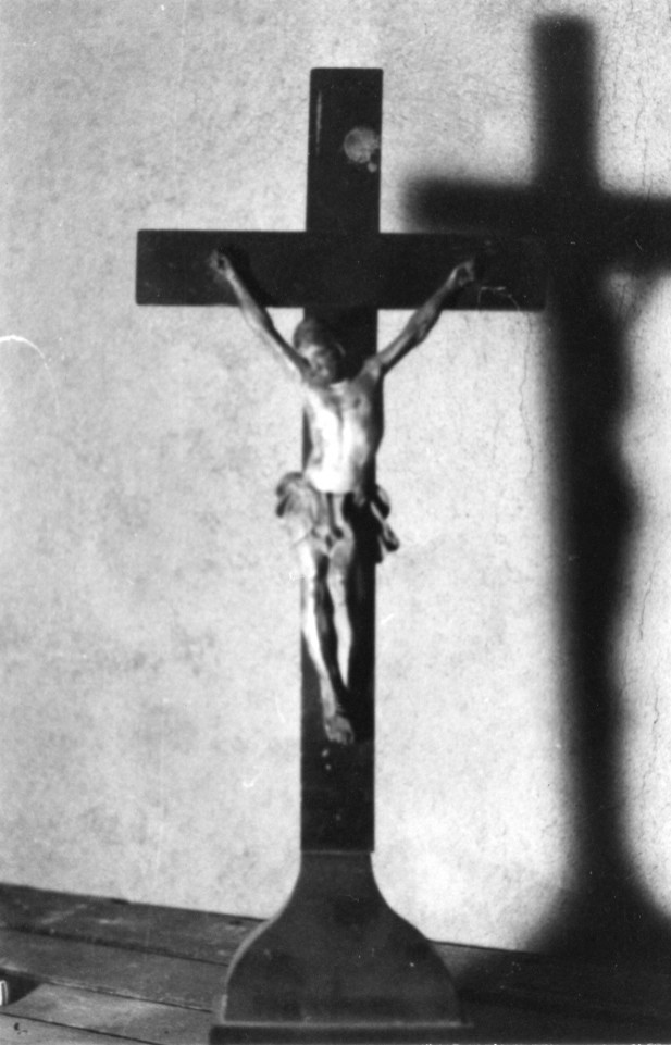 croce d'altare - bottega sarda (inizio sec. XIX)