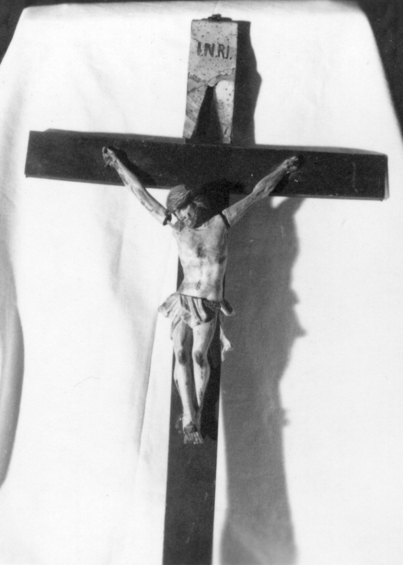 Cristo crocifisso (scultura) - bottega sarda (sec. XIX)