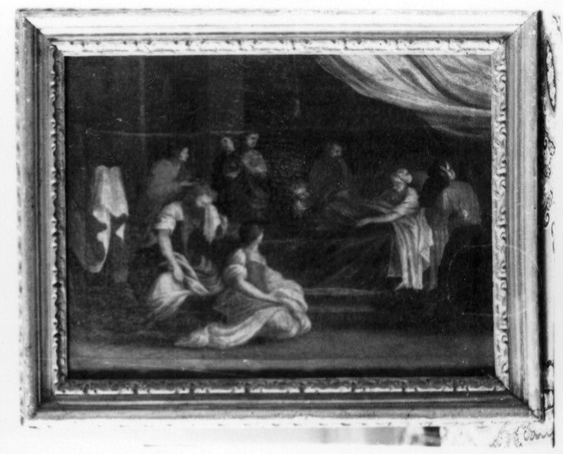 morte di Giacobbe (dipinto) - ambito piemontese (prima metà sec. XVIII)