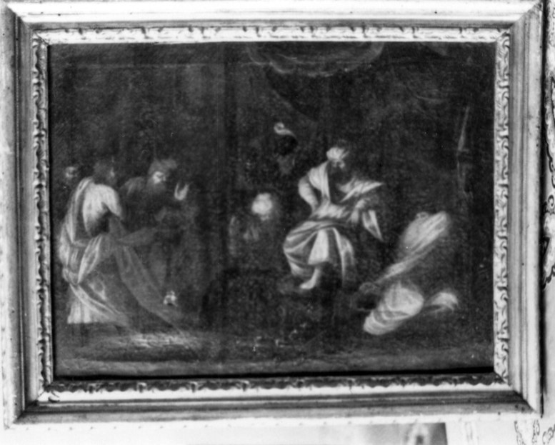 fratelli di Giuseppe dinanzi a Putifarre (dipinto) - ambito piemontese (prima metà sec. XVIII)