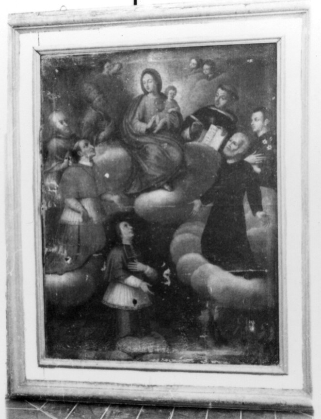 Madonna con Bambino e Santi (dipinto) - ambito sardo (fine sec. XVIII)