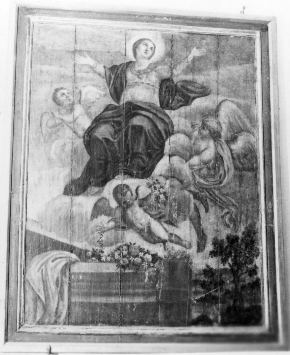 assunzione della Madonna (dipinto) - ambito sardo (sec. XVIII)