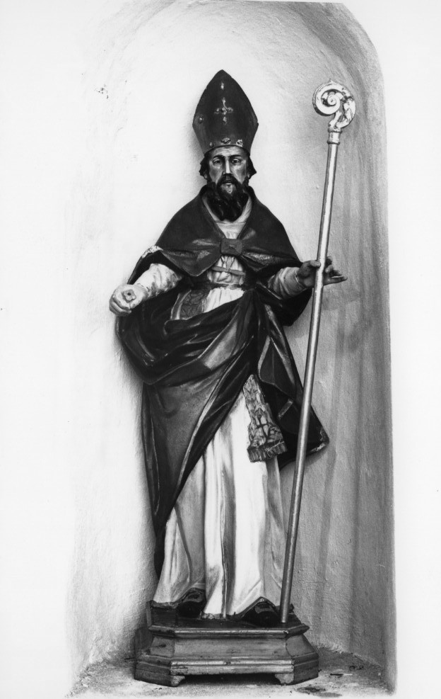 Sant'Erasmo vescovo (statua) - bottega sarda (sec. XVIII)