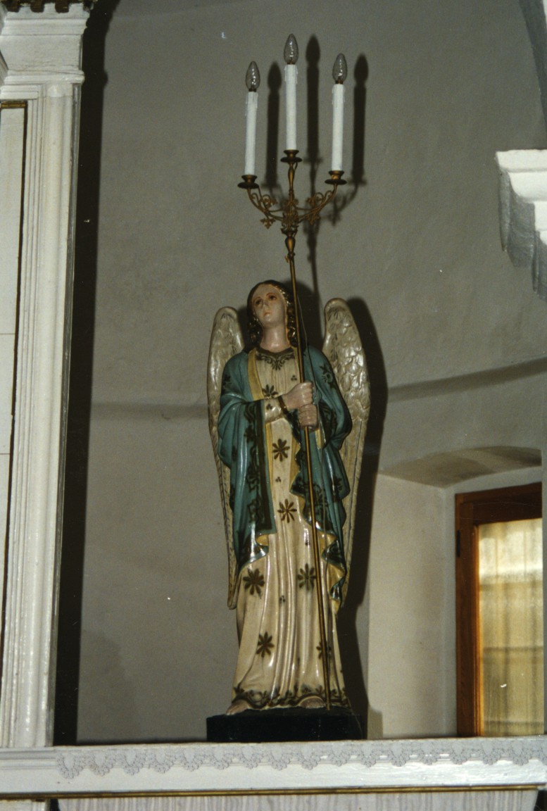 angelo reggicandelabro (statua) - bottega italiana (prima metà sec. XX)