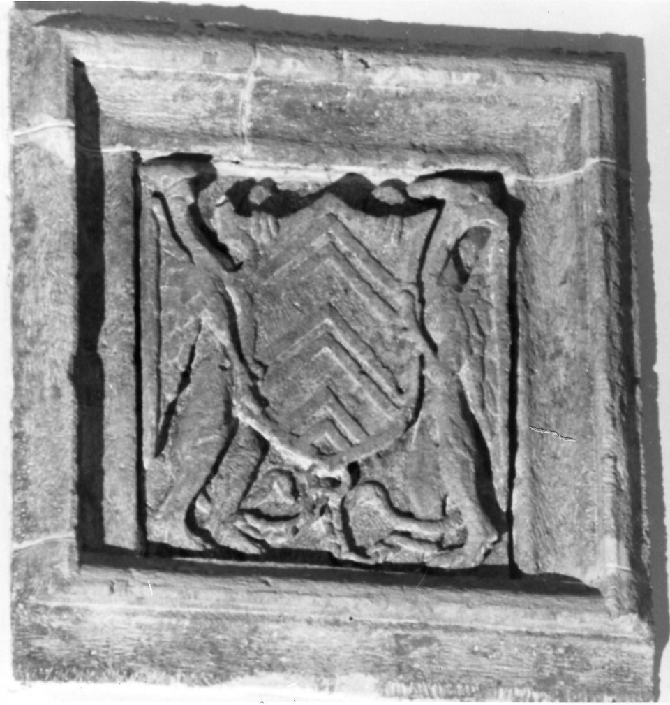 stemma gentilizio (rilievo) - bottega sarda (sec. XVI)