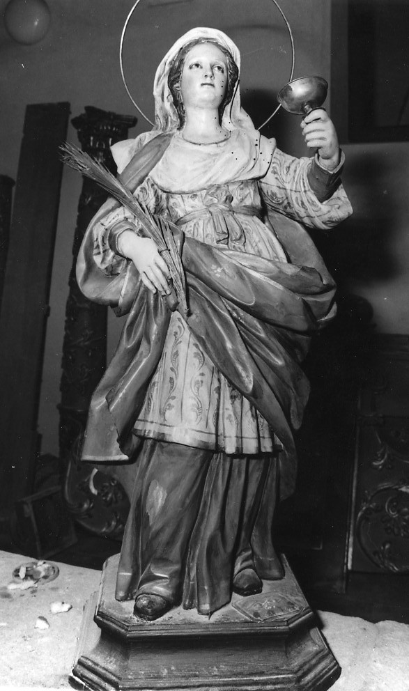 Santa Lucia (scultura) - bottega spagnola (sec. XVII)