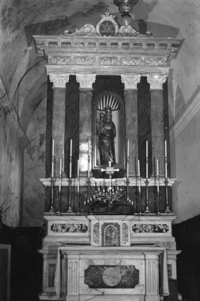 altare maggiore - ambito sardo (seconda metà sec. XIX)