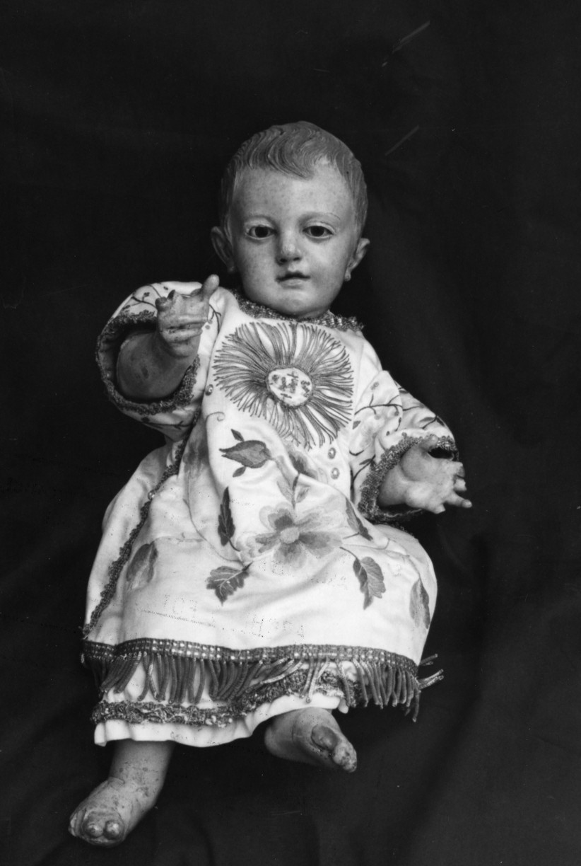 Gesù Bambino (scultura) - bottega campana (prima metà sec. XIX)