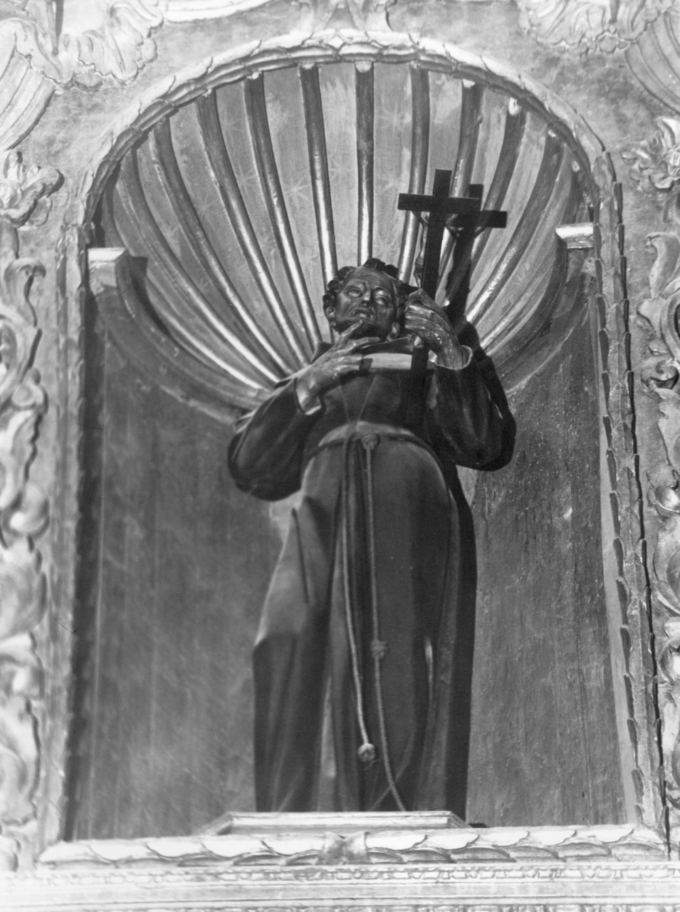 San Francesco d'Assisi (scultura) - ambito sardo (sec. XVIII)