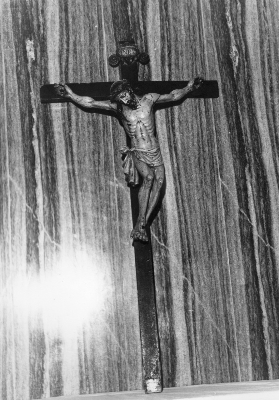 Cristo crocifisso (scultura) - ambito sardo (sec. XVIII)