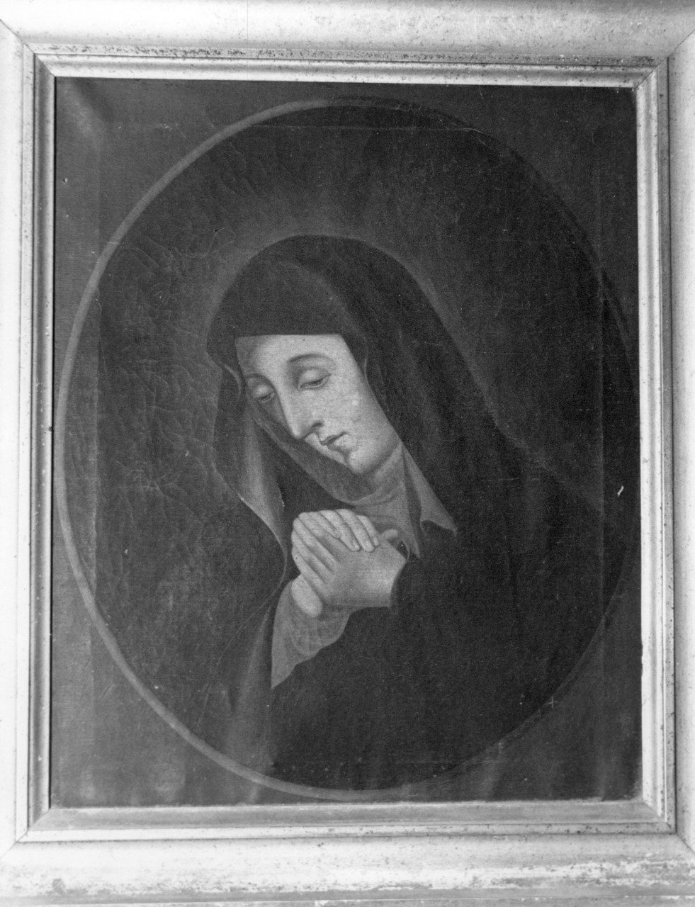 Madonna Addolorata (dipinto) di Ghisaura Salvatore (attribuito) (seconda metà sec. XIX)