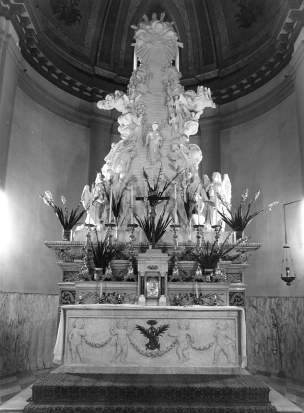 altare maggiore di Sartorio Giuseppe (sec. XIX)