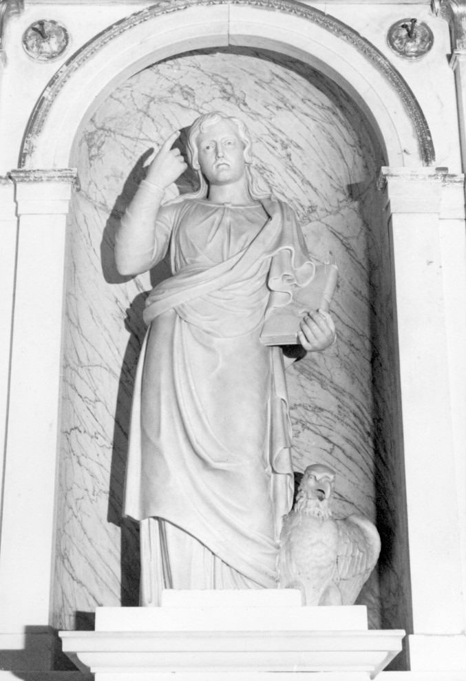 San Giovanni Evangelista (scultura) - bottega piemontese (sec. XIX)