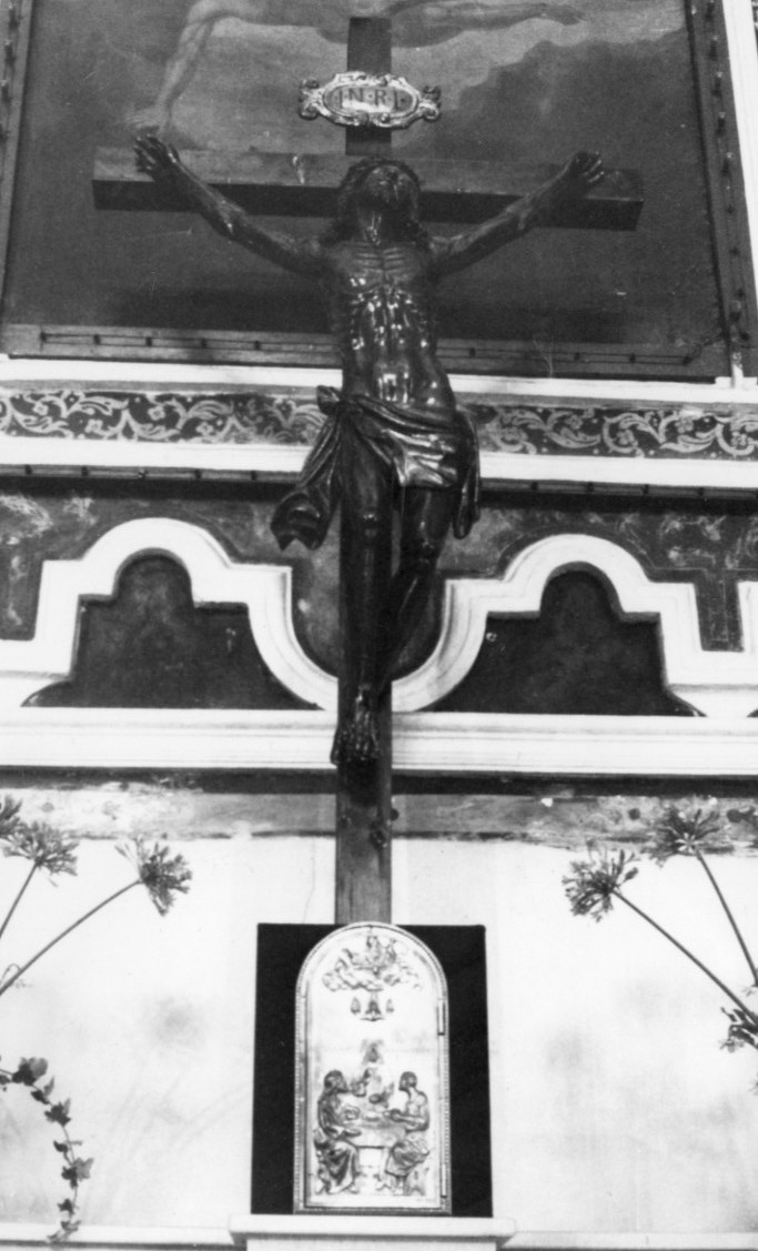 Cristo crocifisso (scultura) - ambito sardo (seconda metà sec. XVII)