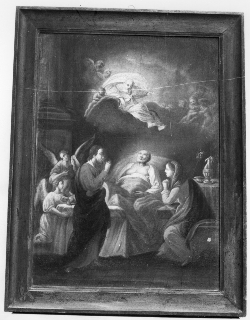 morte di San Giuseppe (dipinto) - ambito sardo (sec. XVIII)