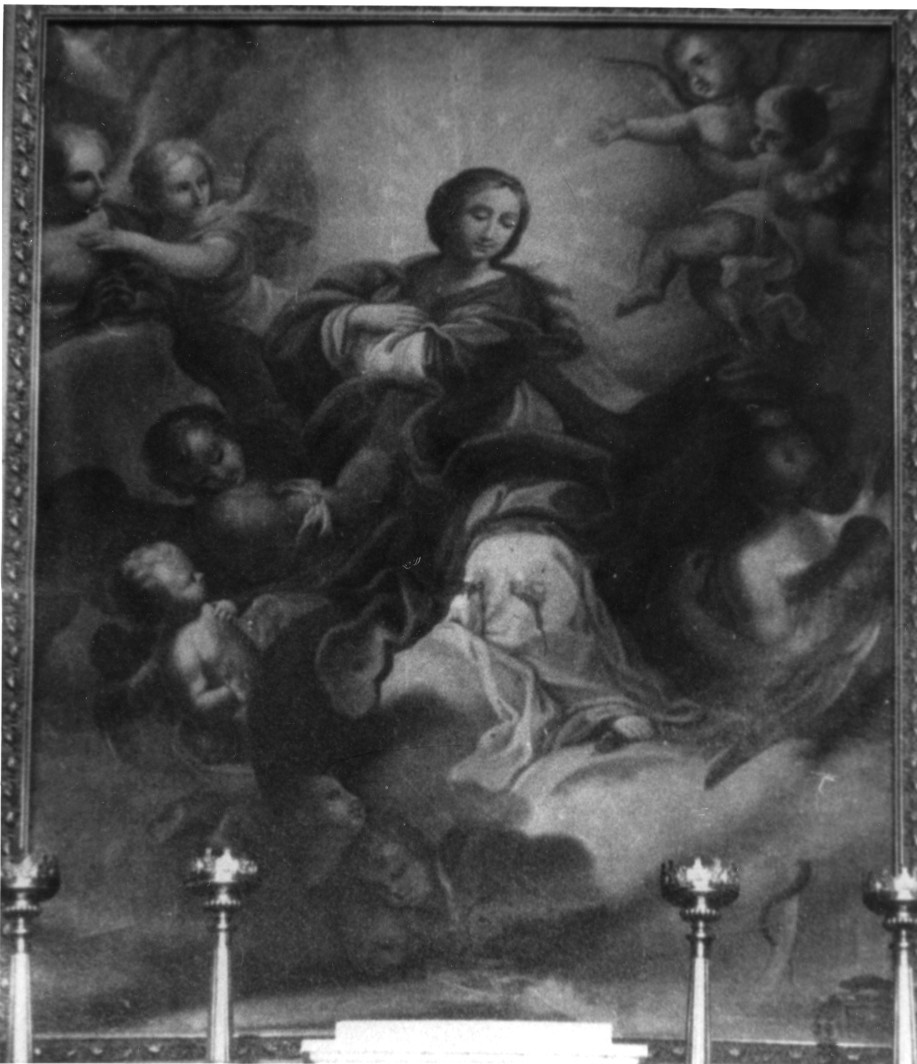 assunzione della Madonna (dipinto) - ambito napoletano (seconda metà sec. XVII)