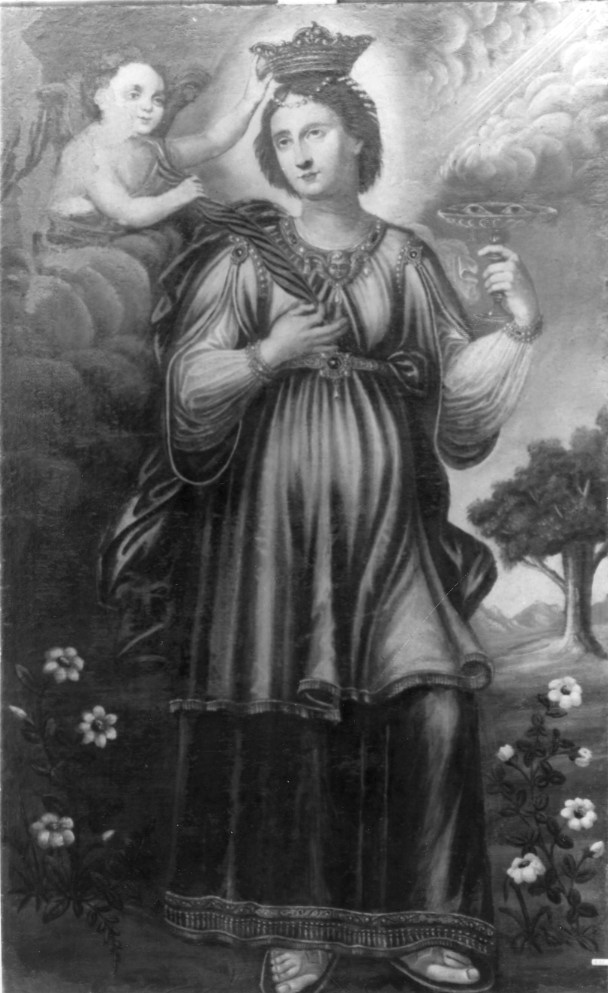Santa Lucia (dipinto) - ambito sardo (sec. XVII)
