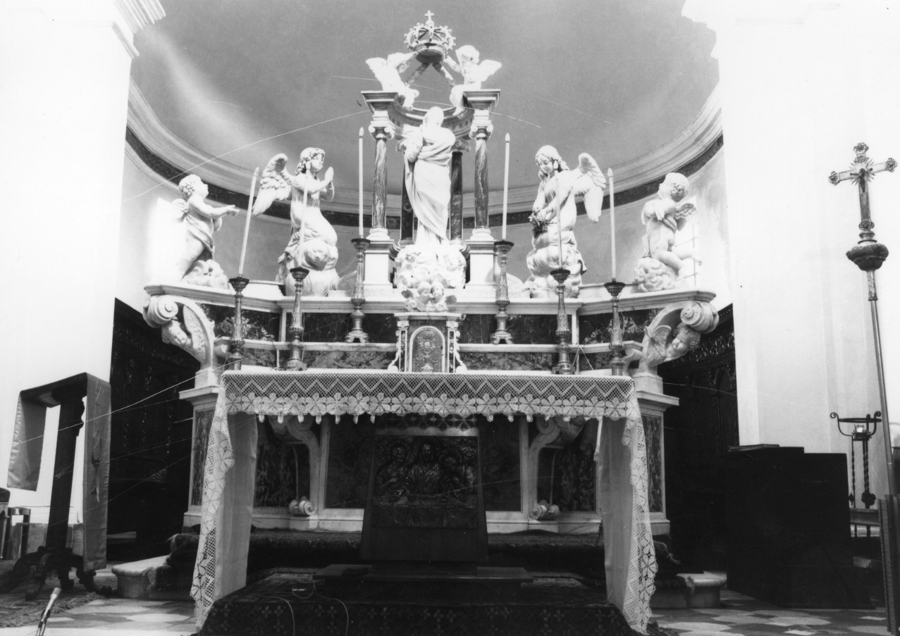 altare maggiore - bottega ligure (sec. XVIII)