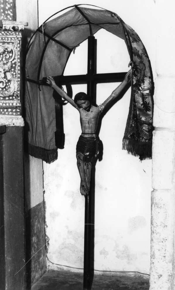 Cristo crocifisso (statua processionale) - bottega sarda (sec. XIX)