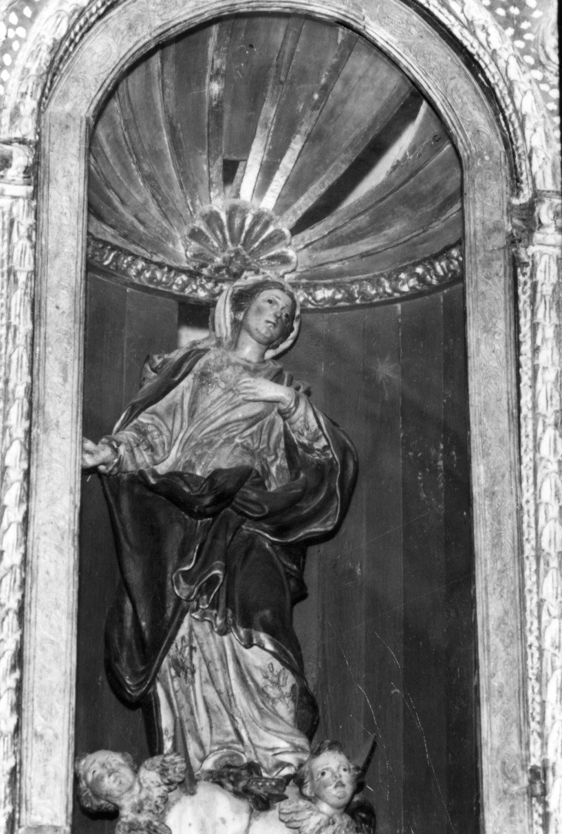 Madonna Immacolata (scultura) - bottega spagnola (sec. XVII)