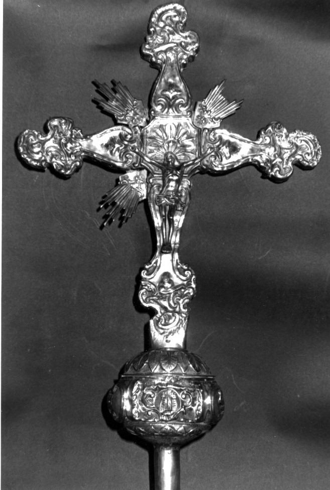 croce processionale di Alfano Raffaele (inizio sec. XIX)