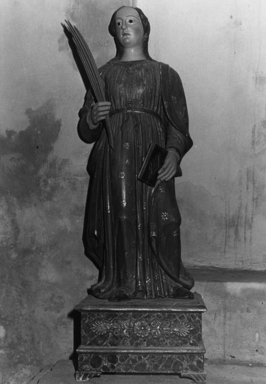 Santa martire (scultura) - bottega sarda (sec. XVII)