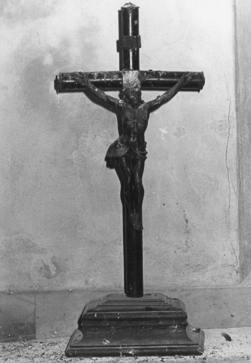 croce d'altare - bottega italiana (fine/ inizio secc. XVIII/ XIX)