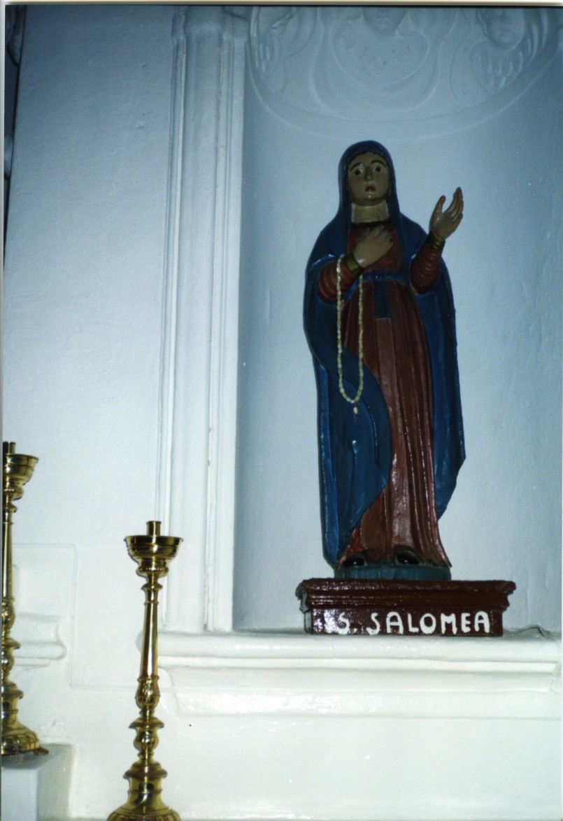 Santa Maria Salome (scultura) - bottega sarda (sec. XVII)