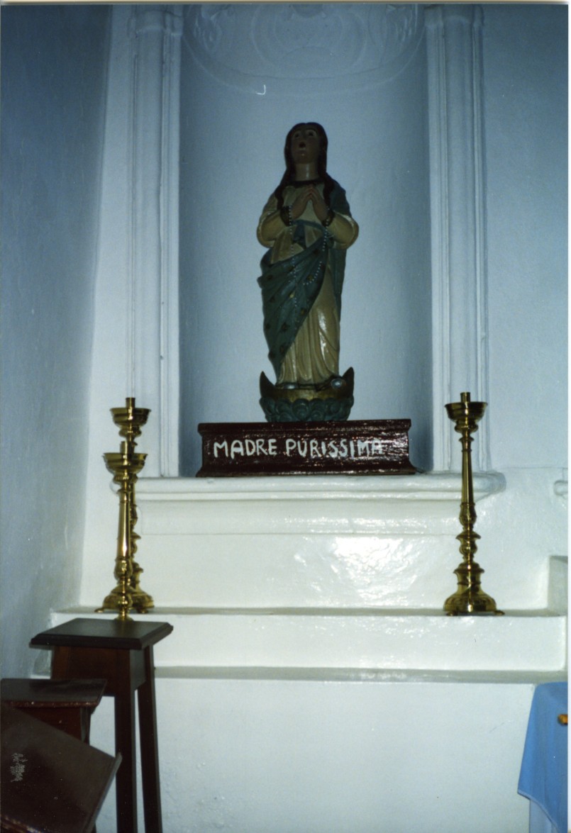 Madonna Immacolata (scultura) - bottega sarda (secc. XVII/ XVIII)