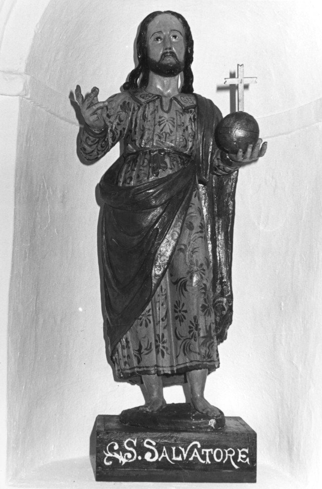 Cristo Salvatore (scultura) - bottega sarda (fine sec. XVIII)