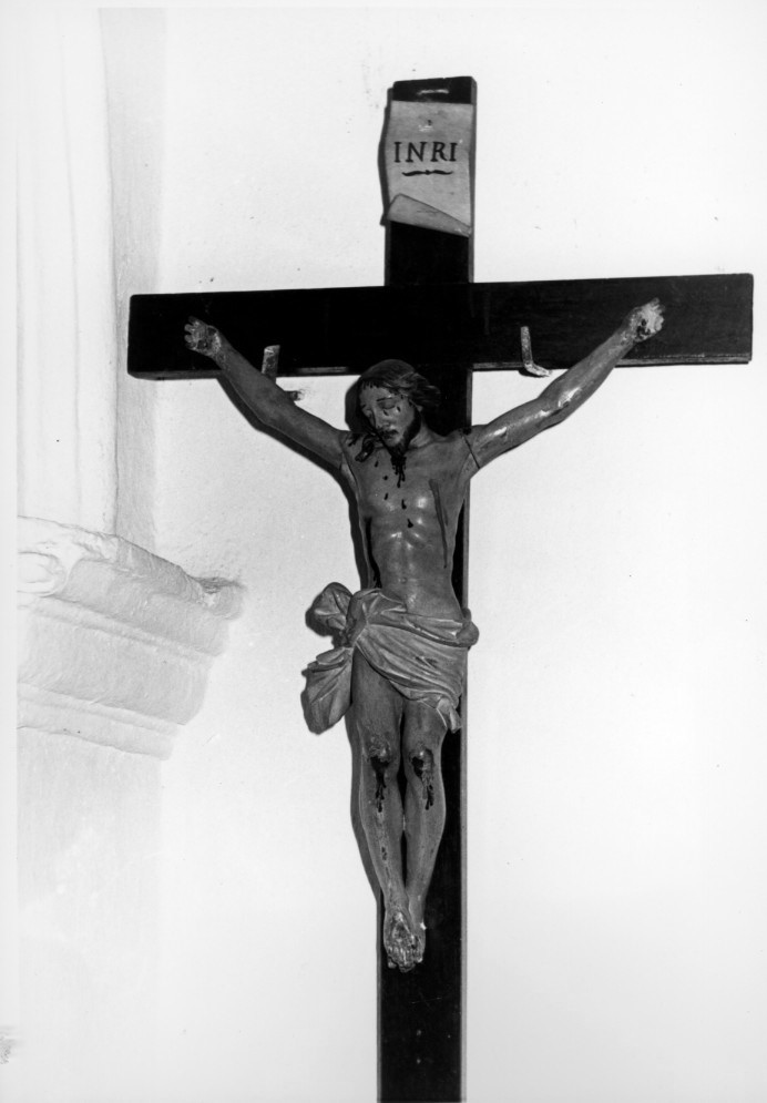 Cristo crocifisso (scultura) - bottega napoletana (sec. XIX)