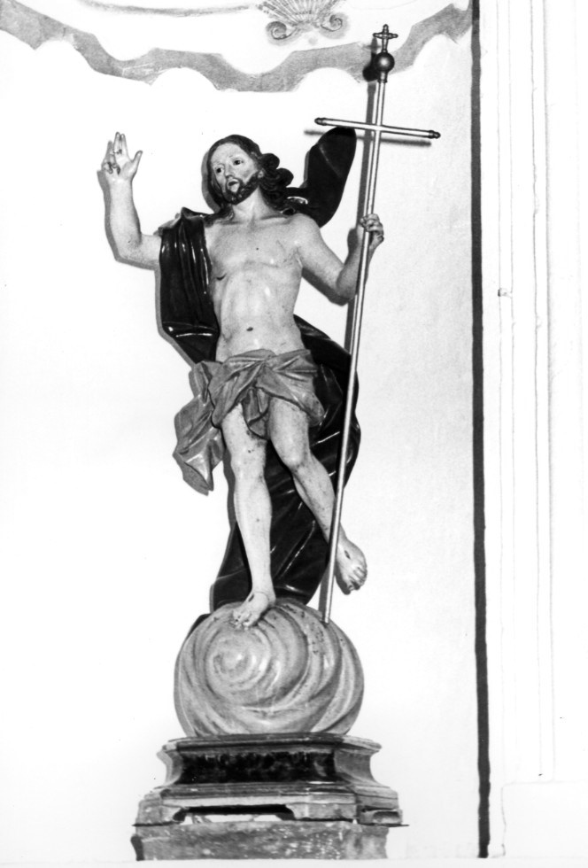 Cristo risorto (scultura) - bottega napoletana (prima metà sec. XIX)