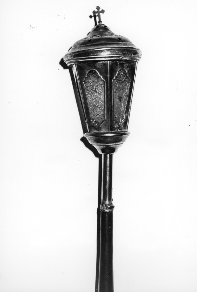 lanterna processionale - bottega sarda (sec. XIX)
