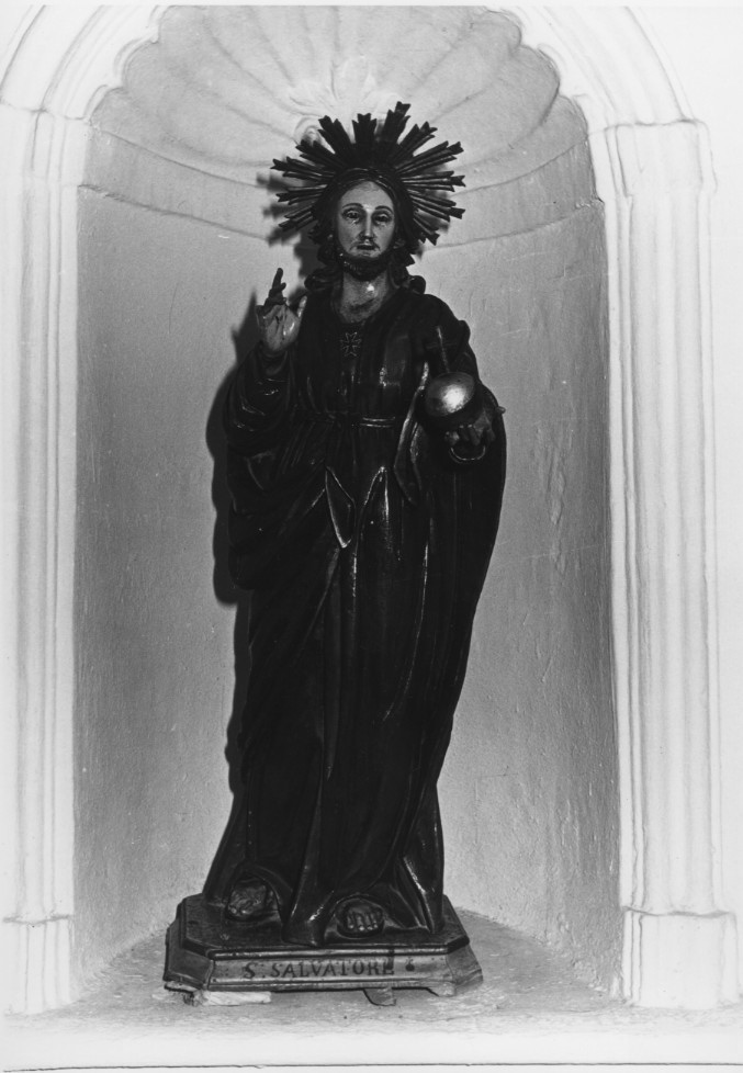 Cristo Salvatore (scultura) - bottega napoletana (sec. XIX)