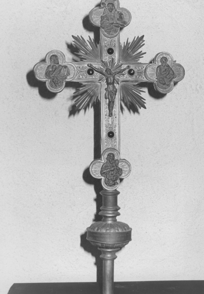 croce processionale - bottega sarda (sec. XX)