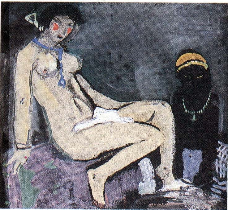 Toeletta (dipinto) di Biasi Giuseppe (secondo quarto sec. XX)
