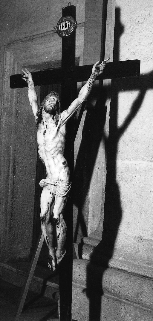 Cristo crocifisso (scultura) - ambito sardo iberico (metà sec. XVIII)