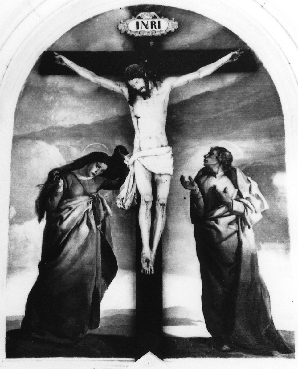 Cristo crocifisso (scultura) - ambito sardo iberico (metà sec. XVII)