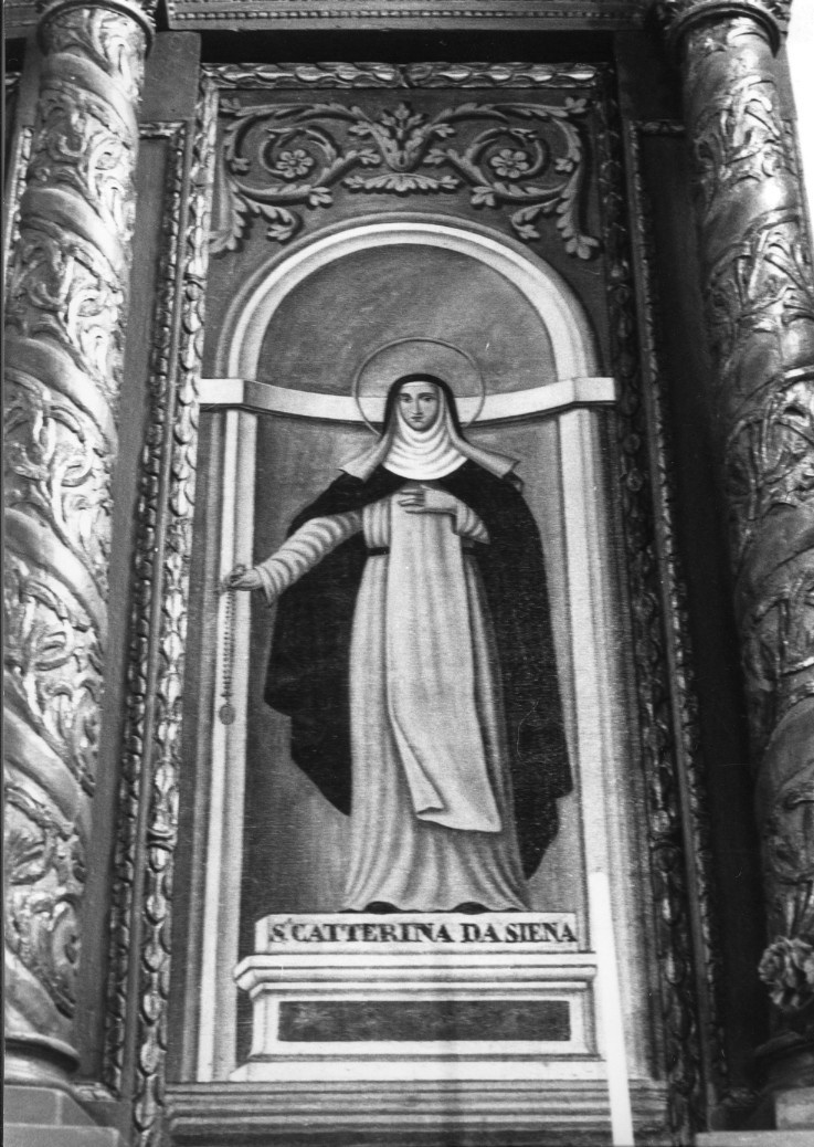 Santa Caterina da Siena (dipinto) - ambito sardo (prima metà sec. XIX)
