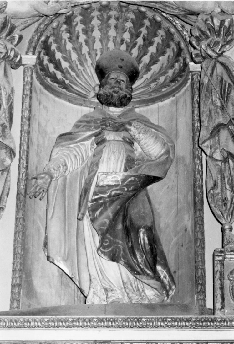 San Donato (statua) - ambito sardo iberico (prima metà sec. XVII)