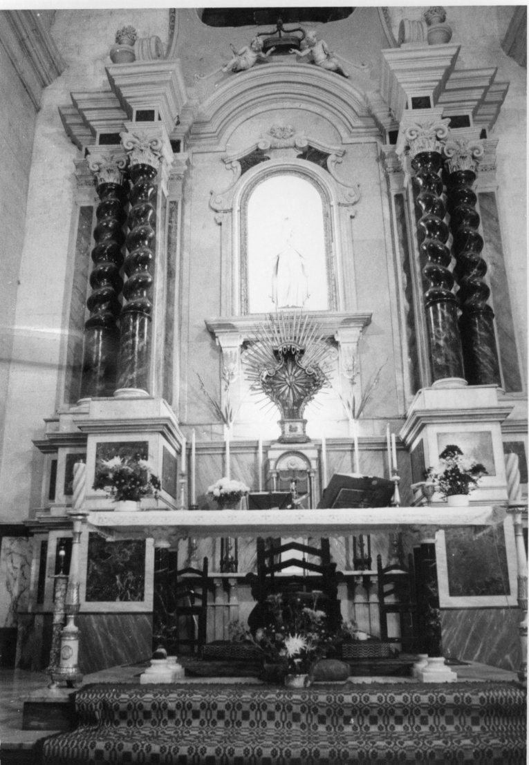 altare maggiore - ambito italiano (primo quarto sec. XIX)