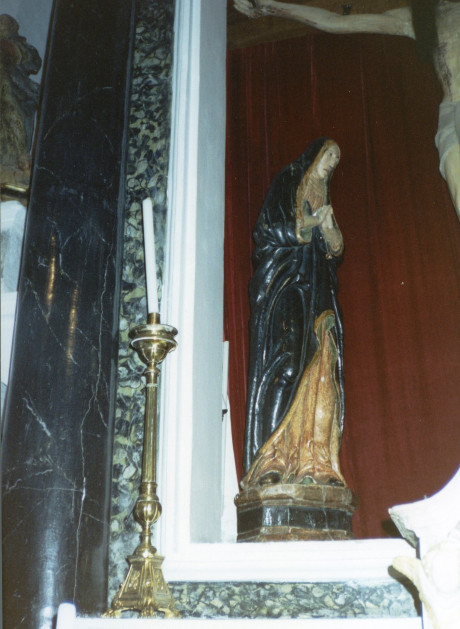 Madonna (scultura) - ambito sardo iberico (seconda metà sec. XV)