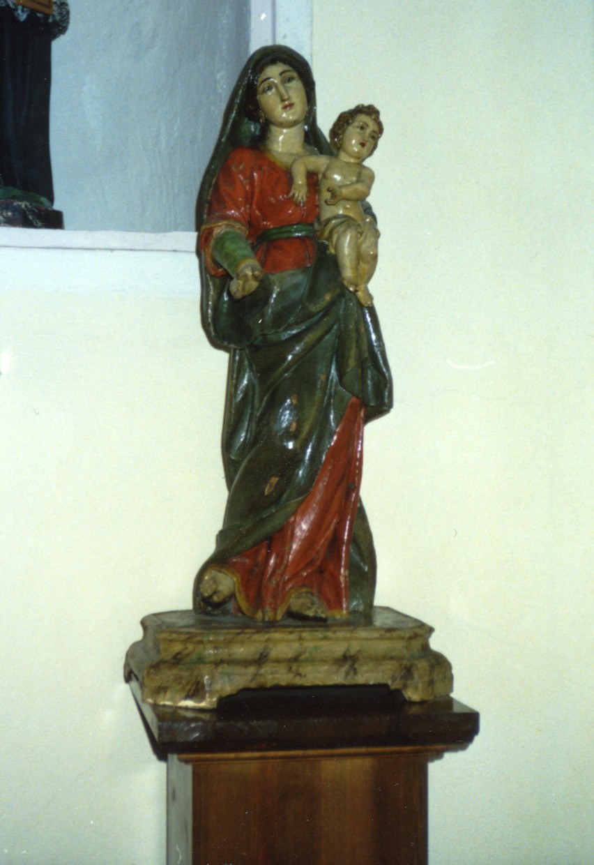 Madonna del Carmelo (scultura) - bottega campana (fine sec. XVII)