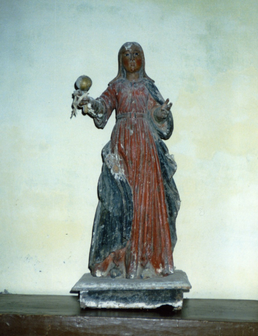 Madonna di Valverde (scultura) - ambito sardo iberico (seconda metà sec. XVII)