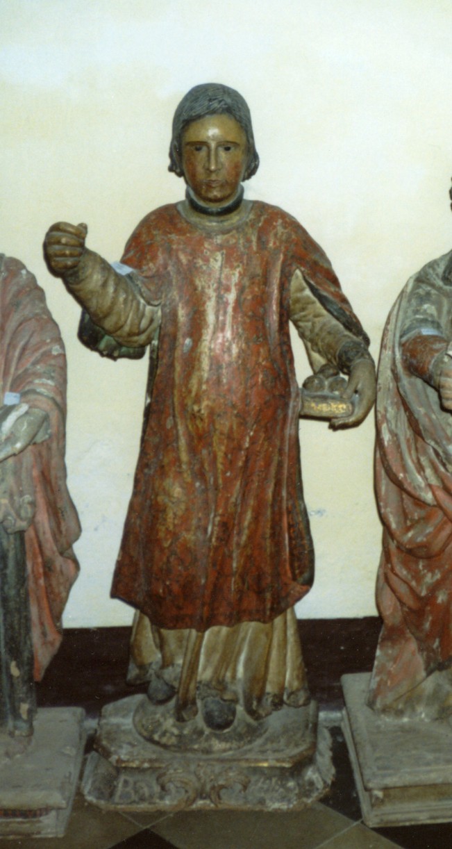 Santo Stefano (scultura) - ambito sardo iberico (secc. XVII/ XVIII)