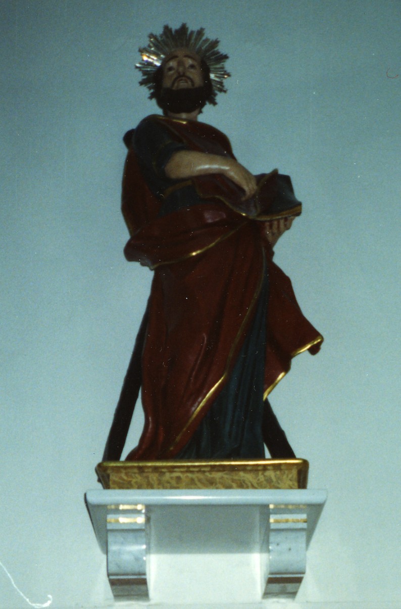 Sant'Andrea (scultura) - ambito sardo iberico (sec. XVIII)