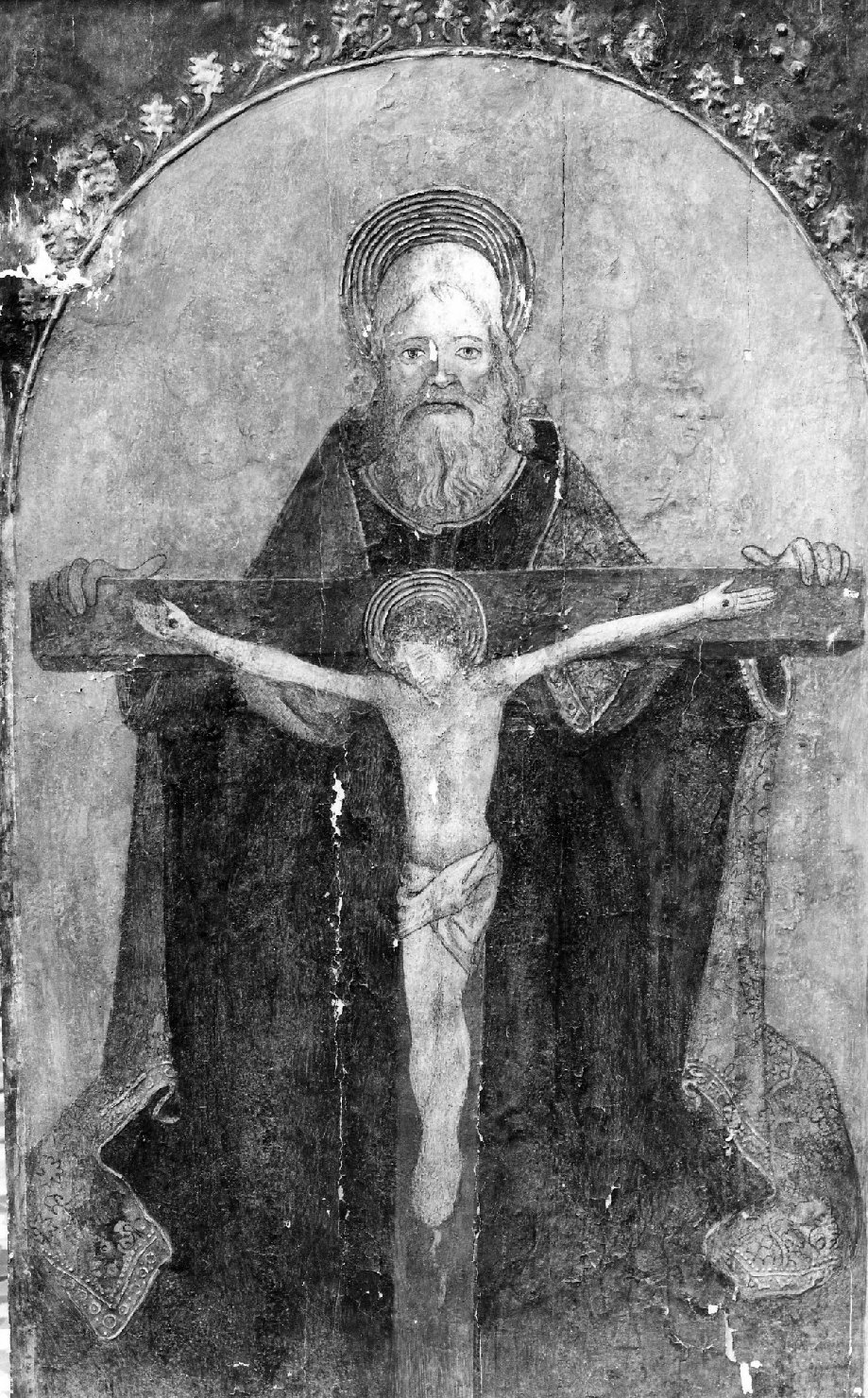 Trinità (retablo) - ambito sardo iberico (inizio sec. XVI)